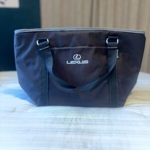 Lexus Black Travel Tote Bag